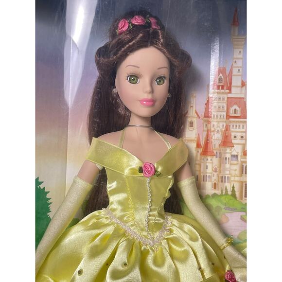 2005 Brass Key Keepsakes Disney Princess Belle Beauty & the Beast Porcelain Doll - Picture 2 of 7